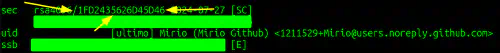 GPG KeyID