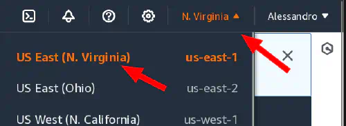 Region US-East-1