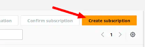 Create subscriber